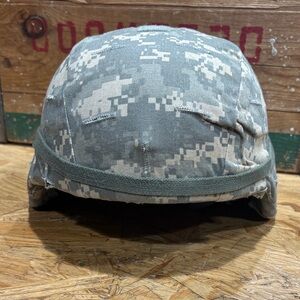 Camouflage Military Helmet With Cover